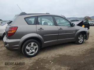 2003 Pontiac Vibe with VIN 5Y2SL62883Z482321, listed as a Copart auction lot 44847905 with 119,854 mi miles and Salvage Title. Bid and sale history available at carsss.com. Image 3.