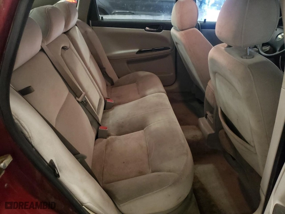 2008 Chevrolet Impala LT with VIN 2G1WT58K281378687, listed as a Copart auction lot 51318055 with 133,578 mi miles and Salvage Title. Bid and sale history available at carsss.com. Image 10.