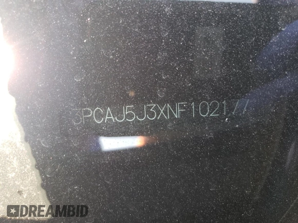 2022 Infiniti QX55 Luxe z VIN 3PCAJ5J3XNF102177, wystawiony jako Copart lot #52699865 z przebiegiem 54 539 mil mil oraz Szkoda całkowita • Salvage title. Historia ofert i sprzedaży dostępna na DreamBid. Obrazek 12.