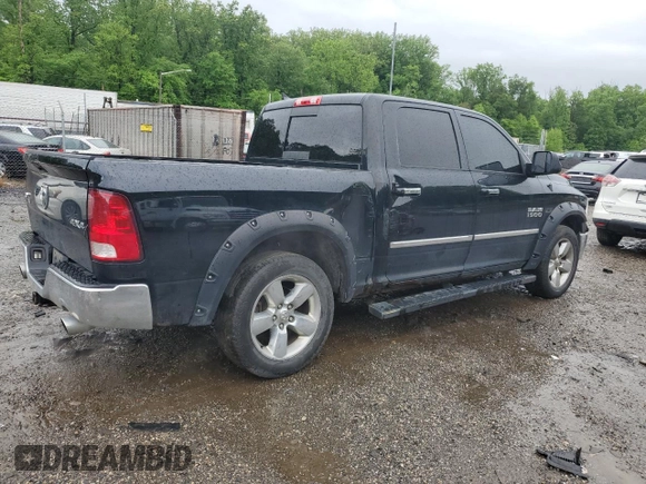 2014 Ram 1500 Big Horn with VIN 1C6RR7LT4ES438499, listed as a Copart auction lot 56402705 with 87,695 mi miles and Clean title. Bid and sale history available at DreamBid. Image 3.
