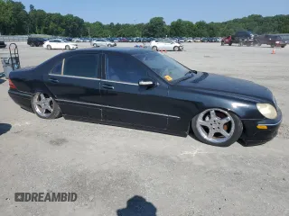 2003 Mercedes-Benz S 430 with VIN WDBNG70J83A351710, listed as a Copart auction lot 60496365 with Not provided miles and Salvage title. Bid and sale history available at DreamBid. Image 4.