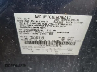 2019 Ford Flex SEL z VIN 2FMHK6C83KBA38465, wystawiony jako Copart lot #55235475 z przebiegiem 58 935 mil mil oraz Czysty tytuł • Clean title. Historia ofert i sprzedaży dostępna na DreamBid. Obrazek 14.