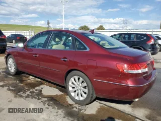 2009 Hyundai Azera GLS z VIN KMHFC46D99A351155, wystawiony jako Copart lot #56517695 z przebiegiem 176 311 mil mil oraz Szkoda całkowita • Salvage title. Historia ofert i sprzedaży dostępna na DreamBid. Obrazek 2.