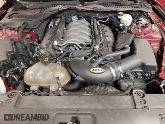 2015 Ford Mustang GT with VIN 1FA6P8CF7F5380847, listed as a IAAI auction lot 41899023 with 38,231 mi miles and . Bid and sale history available at carsss.com. Image 10.
