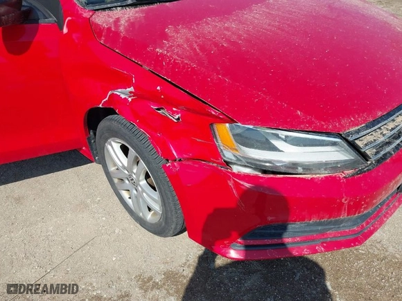 2015 Volkswagen Jetta Sedan 2.0L S with VIN 3VW2K7AJ7FM252432, listed as a IAAI auction lot 41910367 with 129,960 mi miles. Bid and sale history available at carsss.com. Image 6.