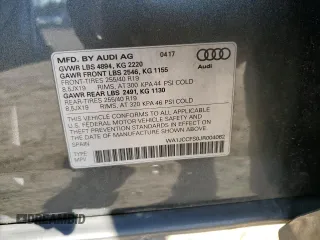 2018 Audi Q3 Premium Plus with VIN WA1JCCFS0JR004062, listed as a Copart auction lot 48510765 with 44,158 mi miles and Salvage Title. Bid and sale history available at carsss.com. Image 13.