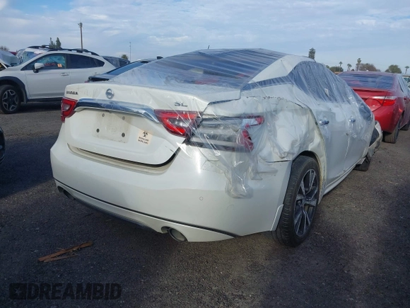 2017 Nissan Maxima Platinum with VIN 1N4AA6AP4HC429657, listed as a IAAI auction lot 38393602 with Not provided miles and . Bid and sale history available at DreamBid. Image 4.