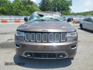 2020 Jeep Grand Cherokee Overland with VIN 1C4RJFCG7LC407185, listed as a Copart auction lot 62366435 with 44,679 mi miles and Salvage title. Bid and sale history available at DreamBid. Image 5.