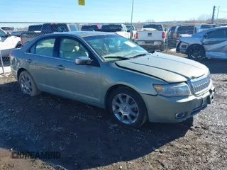 2008 Lincoln MKZ with VIN 3LNHM28T18R645104, listed as a IAAI auction lot 41637301 with 190,388 mi miles. Bid and sale history available at carsss.com. Image 1.