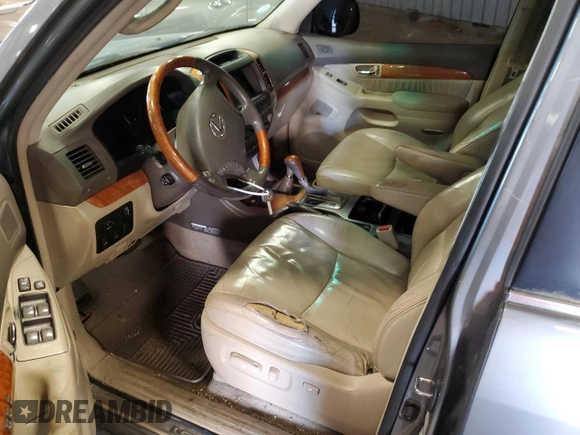 2003 Lexus GX 470 with VIN JTJBT20X730014732, listed as a Copart auction lot 56575065 with 279,704 mi miles and Clean Title. Bid and sale history available at DreamBid. Image 7.