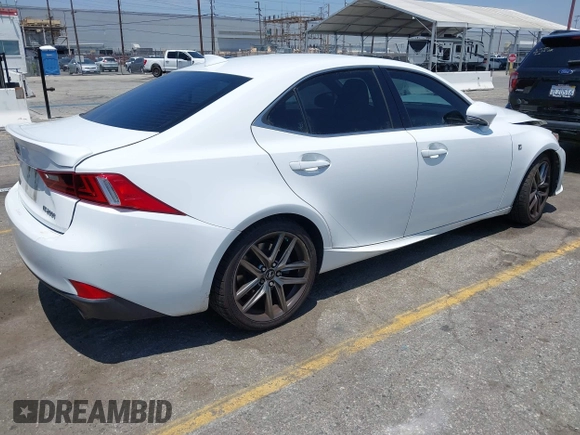 2016 Lexus IS 200t with VIN JTHBA1D25G5021588, listed as a IAAI auction lot 42451848 with 122,437 mi miles and . Bid and sale history available at DreamBid. Image 4.
