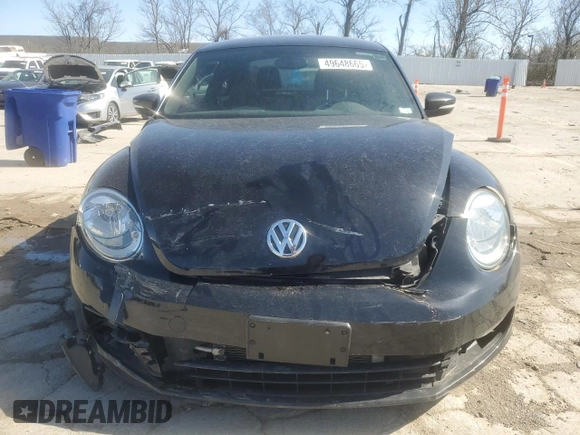 2016 Volkswagen Beetle Wolfsburg Edition with VIN 3VWF17AT4GM638684, listed as a Copart auction lot 49648665 with Not Provided miles and Salvage Title. Bid and sale history available at DreamBid. Image 5.