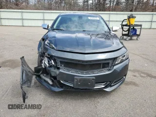 2018 Chevrolet Impala Premier with VIN 2G1125S37J9145698, listed as a Copart auction lot 52649785 with 104,372 mi miles and Salvage Title. Bid and sale history available at DreamBid. Image 5.