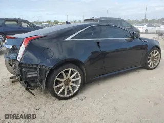 2012 Cadillac CTS Coupe with VIN 1G6DA1E30C0116703, listed as a Copart auction lot 86114334 with 0 mi miles and Salvage Title. Bid and sale history available at carsss.com. Image 3.