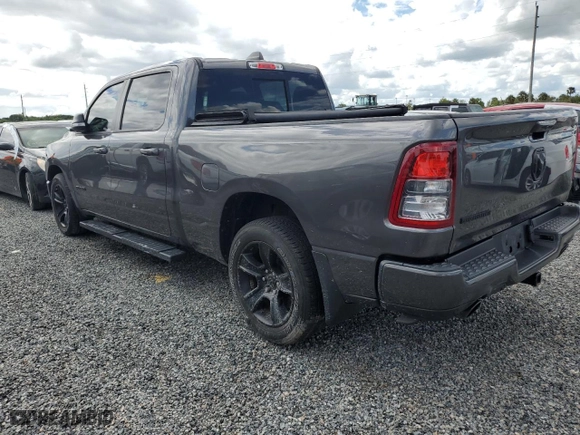 2022 Ram 1500 Big Horn with VIN 1C6RREMT9NN228059, listed as a Copart auction lot 74481494 with 0 mi miles and Salvage Title. Bid and sale history available at carsss.com. Image 2.