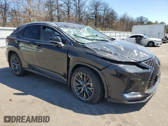 2022 Lexus RX 350 F Sport с VIN 2T2SZMDAXNC364217, выставлен на аукционе Copart как лот 53123325 с пробегом 23 158 миль миль и Списание • Salvage title. История ставок и продаж доступна на DreamBid. Изображение 4.