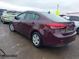 2017 Kia Forte LX with VIN 3KPFK4A75HE059720, listed as a IAAI auction lot 41892406 with 97,327 mi miles. Bid and sale history available at carsss.com. Image 3.