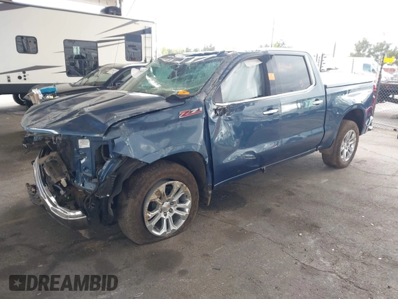 2024 Chevrolet Silverado 1500 LTZ with VIN 1GCUDGEL8RZ305935, listed as a IAAI auction lot 41946168 with 17,699 mi miles and . Bid and sale history available at DreamBid. Image 16.