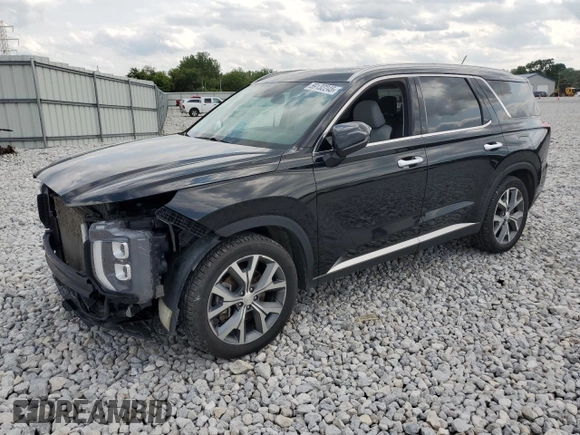 2020 Hyundai Palisade SEL with VIN KM8R3DHE0LU136918, listed as a Copart auction lot 59132245 with 102,501 mi miles and Salvage title. Bid and sale history available at DreamBid. Image 1.