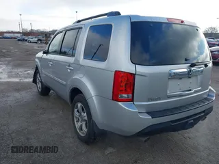 2013 Honda Pilot EX-L with VIN 5FNYF3H76DB013332, listed as a IAAI auction lot 41193240 with 121,308 mi miles and . Bid and sale history available at DreamBid. Image 3.