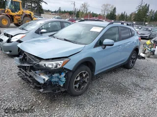 2019 Subaru Crosstrek Premium with VIN JF2GTACC8K8243451, listed as a IAAI auction lot 41922124 with 34,193 mi miles. Bid and sale history available at carsss.com. Image 18.