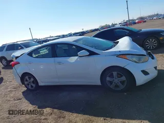 2011 Hyundai Elantra GLS with VIN 5NPDH4AE2BH002849, listed as a IAAI auction lot 41641610 with 186,923 mi miles. Bid and sale history available at carsss.com. Image 13.