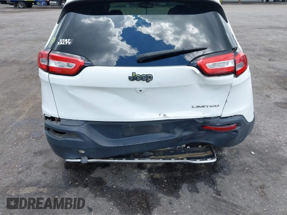 2017 Jeep Cherokee Limited с VIN 1C4PJLDB7HW610561, выставлен на аукционе IAAI как лот 42629863 с пробегом 82 180 миль миль и . История ставок и продаж доступна на DreamBid. Изображение 6.