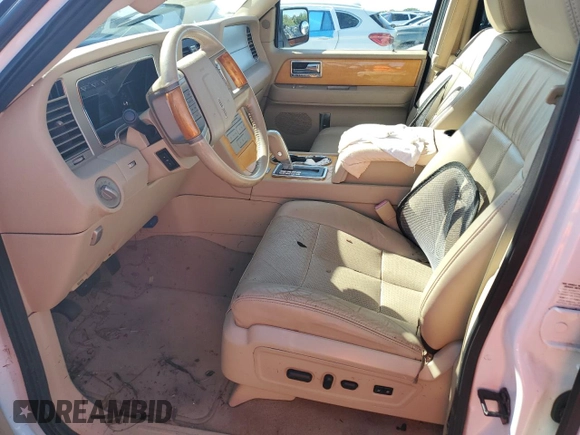 2009 Lincoln Navigator with VIN 5LMFU28599EJ01749, listed as a Copart auction lot 74461154 with Not provided miles and Salvage title. Bid and sale history available at DreamBid. Image 7.
