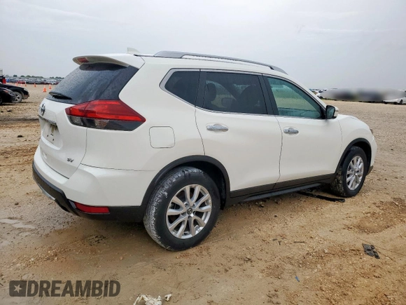 2017 Nissan Rogue SV with VIN JN8AT2MT0HW152868, listed as a Copart auction lot 59495925 with 135,982 mi miles and Clean title. Bid and sale history available at DreamBid. Image 3.
