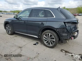 2021 Audi Q5 Premium Plus z VIN WA1BAAFY9M2068049, wystawiony jako Copart lot #56390505 z przebiegiem 53 960 mil mil oraz Szkoda całkowita • Salvage title. Historia ofert i sprzedaży dostępna na DreamBid. Obrazek 2.