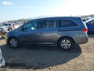 2017 Honda Odyssey EX-L with VIN 5FNRL5H6XHB022539, listed as a IAAI auction lot 41702635 with 51,881 mi miles and . Bid and sale history available at DreamBid. Image 15.