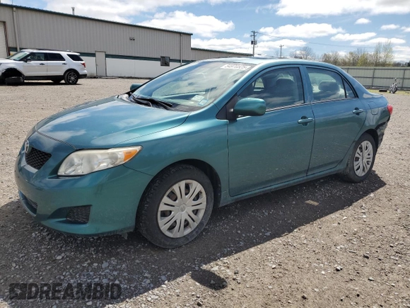 2010 Toyota Corolla with VIN 2T1BU4EE7AC350676, listed as a Copart auction lot 54970525 with 91,027 mi miles and Salvage title. Bid and sale history available at DreamBid. Image 1.