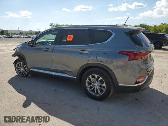 2020 Hyundai Santa Fe SE with VIN 5NMS23ADXLH157562, listed as a Copart auction lot 50577945 with 106,890 mi miles and Non Repairable. Bid and sale history available at carsss.com. Image 2.