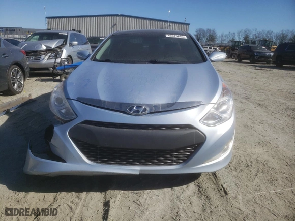 2015 Hyundai Sonata Hybrid Limited with VIN KMHEC4A42FA129376, listed as a Copart auction lot 46875685 with 138,188 mi miles and Salvage Title. Bid and sale history available at carsss.com. Image 5.
