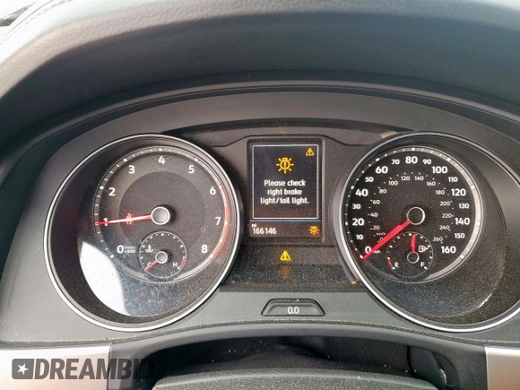 2019 Volkswagen Atlas SE with VIN 1V2UR2CA5KC604781, listed as a Copart auction lot 52719095 with 166,146 mi miles and Salvage title. Bid and sale history available at DreamBid. Image 9.