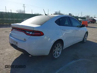 2013 Dodge Dart Rallye with VIN 1C3CDFBH9DD700951, listed as a IAAI auction lot 41714490 with 116,275 mi miles. Bid and sale history available at carsss.com. Image 4.
