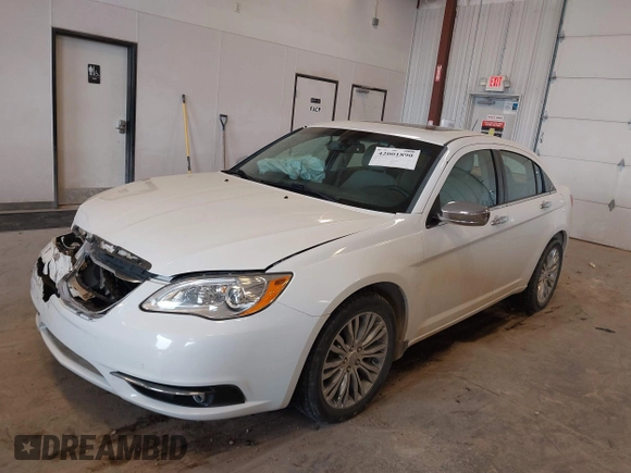 2013 Chrysler 200 Limited with VIN 1C3CCBCG0DN507468, listed as a IAAI auction lot 42001890 with 89,935 mi miles and . Bid and sale history available at DreamBid. Image 17.