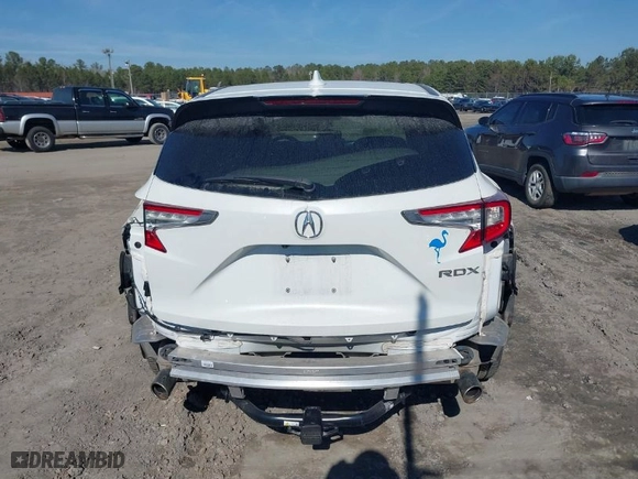 2020 Acura RDX w/Technology Pkg with VIN 5J8TC1H52LL006185, listed as a IAAI auction lot 41457828 with 59,998 mi miles. Bid and sale history available at carsss.com. Image 17.