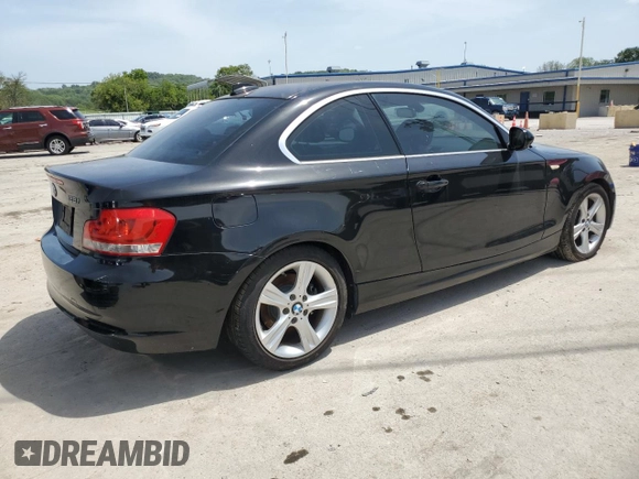 2013 BMW 1 Series 128i with VIN WBAUP7C51DVP25061, listed as a Copart auction lot 65397834 with 144,842 mi miles and Clean Title. Bid and sale history available at carsss.com. Image 3.