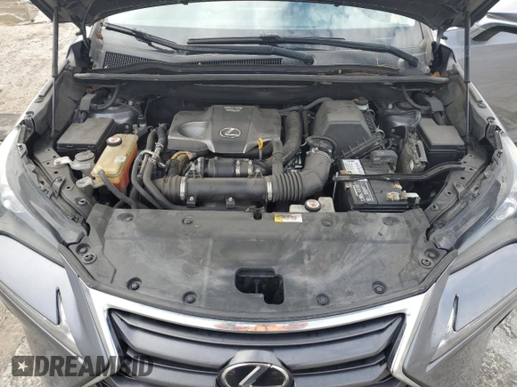 2017 Lexus NX 200t with VIN JTJYARBZ3H2073005, listed as a Copart auction lot 46806255 with 129,329 mi miles and Salvage title. Bid and sale history available at DreamBid. Image 12.