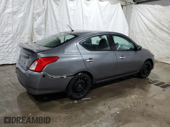 2019 Nissan Versa SV with VIN 3N1CN7AP6KL859167, listed as a Copart auction lot 53779855 with 95,595 mi miles and Clean title. Bid and sale history available at DreamBid. Image 3.