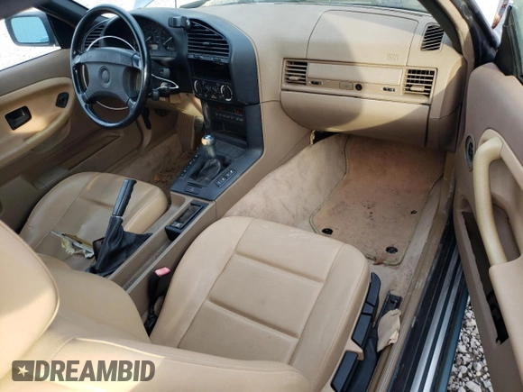 1994 BMW 3 Series 318iC with VIN WBABK532XREC82743, listed as a Copart auction lot 77685874 with 194,919 mi miles and Salvage Title. Bid and sale history available at carsss.com. Image 8.