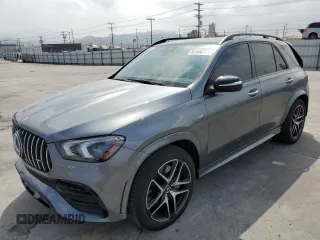 2023 Mercedes-Benz GLE 53 AMG with VIN 4JGFB6BB2PA904499, listed as a Copart auction lot 62406715 with 18,218 mi miles and Salvage title. Bid and sale history available at DreamBid. Image 1.