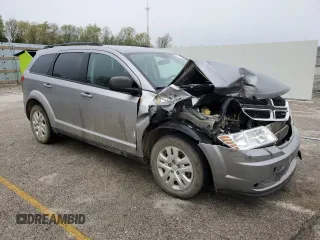 2017 Dodge Journey SE z VIN 3C4PDCAB2HT601316, wystawiony jako Copart lot #54153395 z przebiegiem 138 737 mil mil oraz Szkoda całkowita • Salvage title. Historia ofert i sprzedaży dostępna na DreamBid. Obrazek 4.