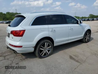 2014 Audi Q7 Premium Plus with VIN WA1LMAFE0ED013013, listed as a Copart auction lot 60080435 with 134,960 mi miles and Clean title. Bid and sale history available at DreamBid. Image 3.
