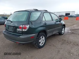 2001 Lexus RX 300 with VIN JTJHF10U410202767, listed as a IAAI auction lot 42099378 with 134,193 mi miles. Bid and sale history available at carsss.com. Image 4.
