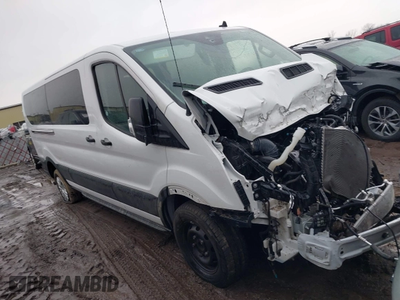 2024 Ford Transit Passenger XL с VIN 1FBAX2YG9RKA12439, выставлен на аукционе IAAI как лот 41673862 с пробегом Не указан миль и . История ставок и продаж доступна на DreamBid. Изображение 1.
