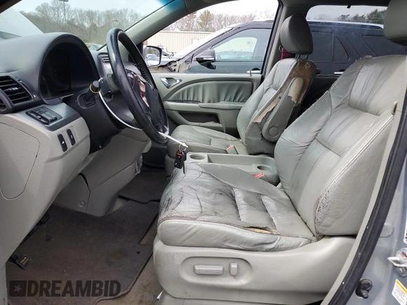 2010 Honda Odyssey EX-L with VIN 5FNRL3H63AB072192, listed as a Copart auction lot 49967465 with 187,794 mi miles and Salvage Title. Bid and sale history available at DreamBid. Image 7.