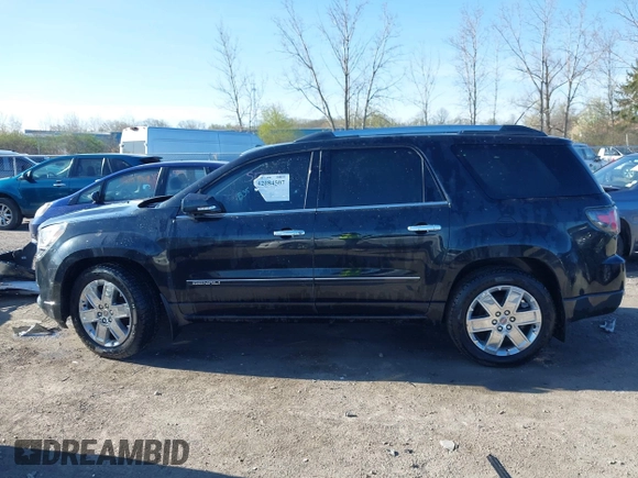 2014 GMC Acadia Denali with VIN 1GKKVTKD3EJ326148, listed as a IAAI auction lot 42084507 with Not Provided miles and . Bid and sale history available at carsss.com. Image 13.