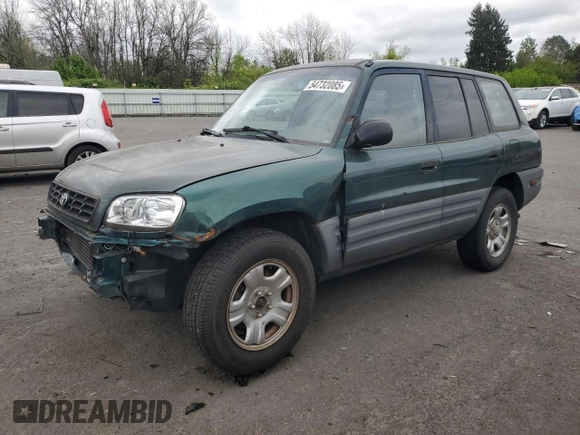 1999 Toyota RAV4 with VIN JT3GP10V2X0037464, listed as a Copart auction lot 54732085 with 306,550 mi miles and Clean Title. Bid and sale history available at DreamBid. Image 1.